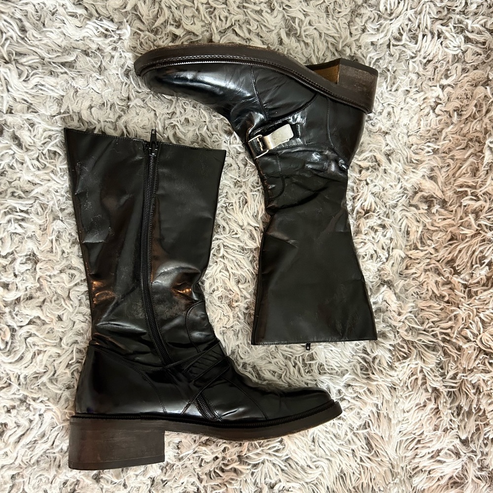 CESARE PACIOTTI HEROES' RARE BOOTS LEATHER MADE IN ITALY, US 9, UK 8 - Picture 9 of 16